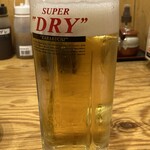 Chichibu Yakiniku Horumon Marusuke - 生ビール（中）