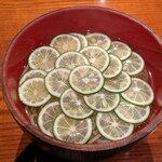 東京 土山人 - すだちそば1,600円