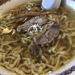 Sendai Chuukasoba Meiten Kaichi - 中華そば（醤油）麺大盛り。