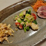 Aregurokomburio - 前菜