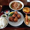 Taiwanryouri Hokkai Rou - 唐揚げ定食　1200円＋台湾ラーメン　300円