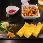 カラタチ - だしまきたまご、ポテトフライ