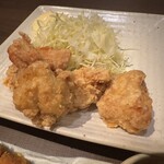 串焼黒松屋 - 若鶏の大判唐揚げ