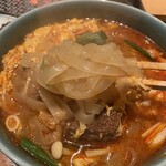 焼肉炭火亭 - カルビ麺