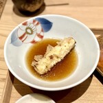 日本橋 蕎ノ字 - ホワイトアスパラ 根っこ