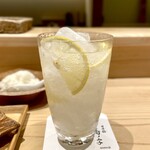 日本橋 蕎ノ字 - レモンソーダ