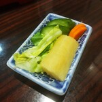 うなぎ 魚政 - お新香