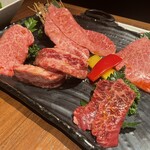 焼肉清江苑 別邸 るあう - 盛り合わせ