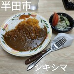 シキシマ - 料理写真:カツカレー