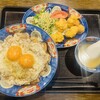 Hakurakuten - Ｂセット(焼豚玉子飯＋小エビ天＋スープ＋サラダ)