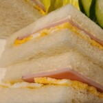 Maruyama Kohi Shiyotsupu - サンドイッチのアップ