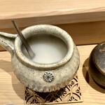 日本橋 蕎ノ字 - 蕎麦湯