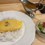 Kareryourino miseshirakawa - チーズオムレツカレー 1200円