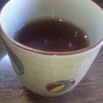 天ぷら かわ清 - 熱々のほうじ茶