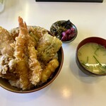 Tempura Ya Ebizou - 天丼（大盛）　770円＋80円