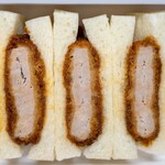 とんかつ まい泉 - 料理写真:2024.3 ヒレかつサンド(3切 453円)