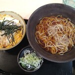 Yudetarou - ミニかつ丼セット