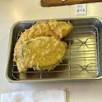 Tempura Ya Ebizou - 海老と鶏天定食　770円