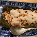 こんぶや - 桜エビ酒盗の昆布焼き