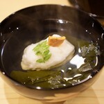 割烹 はらだ - はまぐり真丈吸物