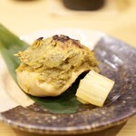 割烹 はらだ - 焼きものその1    さわらふき味噌焼