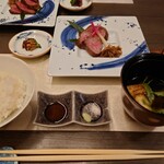 多を - 赤身ステーキで締め