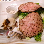 俺のやきとり - 自家製スモークの米沢豚ハムのサラダ（¥ 880）