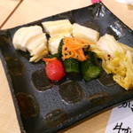 俺のやきとり - 野菜のぴりカラ甘酢漬け（¥ 760）