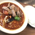 木多郎 - ラムステーキカレー（1,650円+60円）