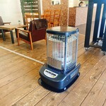 orange coffee stand - 