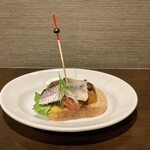 BARU 竹末 - ピンチョス(イトヨリの酢漬け)(250円)