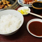 前島食堂 - ご飯（大）