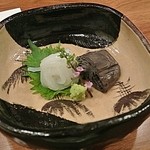 すみや亀峰菴 - 黒豆の湯葉とイカ
