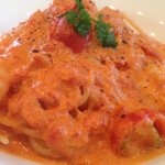 ベーカリーキッチン ラッグルッピ 大手門店 - パスタのアップ