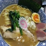 麺や而今 - ファイティングニボ・濃厚白湯バージョン(2014/2)