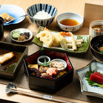 Motomachiioka - 昼のコース料理一例
