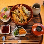 日本料理「雲海」 - 天丼ランチ