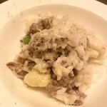 gennaio - 牛すじとカリフラワーのリゾット