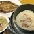 稲取港の朝市 - 料理写真:金目鯛釜飯・金目鯛味噌汁付（700円税込）
