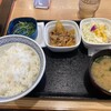 Yoshinoya - 納豆牛小鉢定食468円、ライス大盛無料