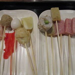 串まる - 串カツのネタ