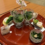 魚座 沖のや - 前菜盛り