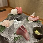 魚座 沖のや - 造り５種盛り