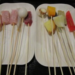 串まる - 串カツのネタ