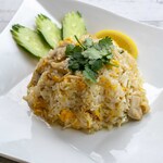 Chicken fried rice: Khao Pad Gai