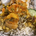 ミニ・ネパール Dining&Bar - 最後は全部混ぜる