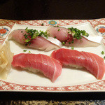 鮨でですけ - 中トロはお代わり２回！！