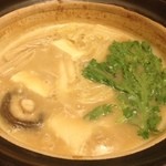 八郎鮨 - ふぐ鍋（白味噌仕立て）