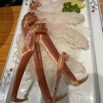 Hatago Okeya - 蟹の刺身