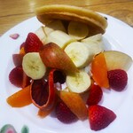 果実園リーベル - 「フルーツが一杯のパンケーキ」